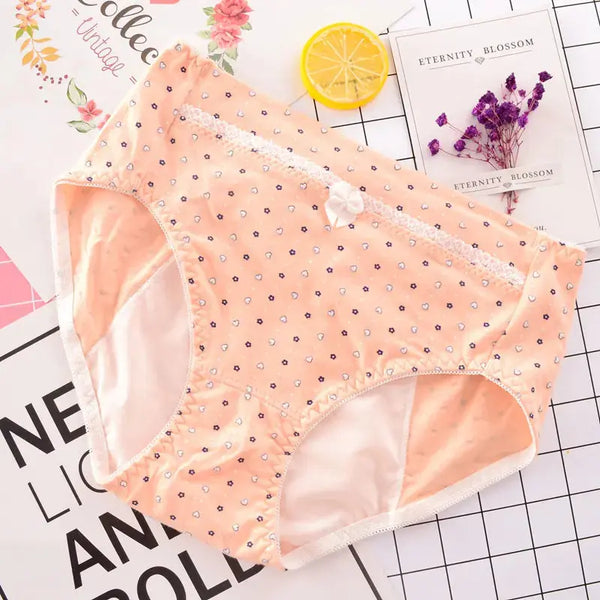 High-Waisted Cotton Period Panties for Women JTLFABFASHION
