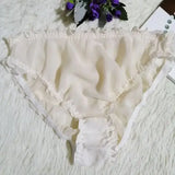 Translucent Silk Triangle Panties for Women JTLFABFASHION