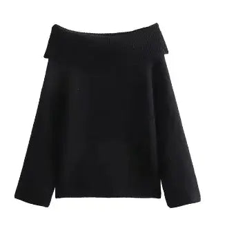 Women's Solid Color Pullover Sweater JTLFABFASHION