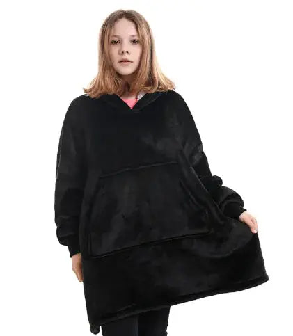 Women's Hooded Pullover Sweater Blanket JTLFABFASHION