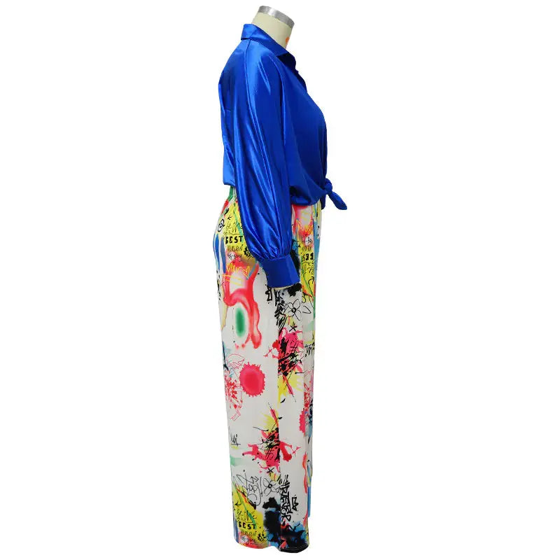 Plus Size L-4XL Women's Fashion Two Piece Outfit JTLFABFASHION