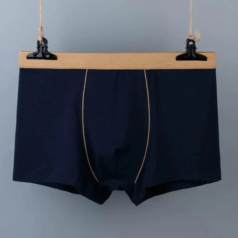 Plus Size Mid-High Waist Slim Boxer Briefs JTLFABFASHION
