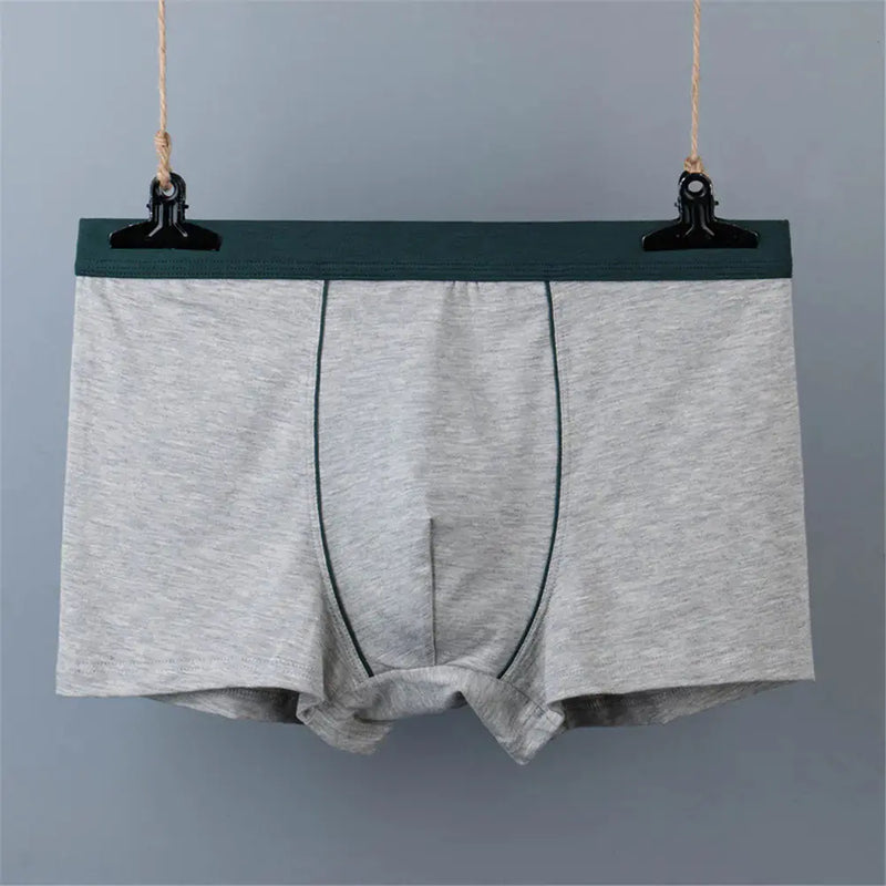 Plus Size Mid-High Waist Slim Boxer Briefs JTLFABFASHION