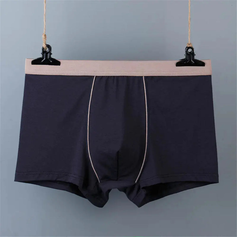 Plus Size Mid-High Waist Slim Boxer Briefs JTLFABFASHION