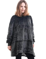 Women's Hooded Pullover Sweater Blanket JTLFABFASHION