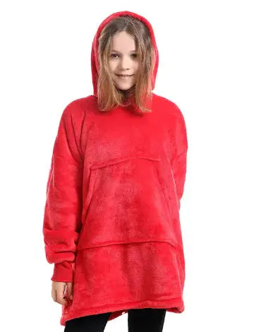 Women's Hooded Pullover Sweater Blanket JTLFABFASHION