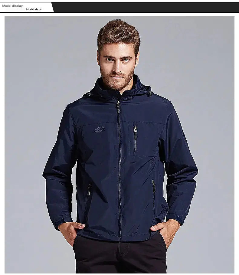 Lightweight Spring/Summer Men's Jacket - Casual Sportswear JTLFABFASHION