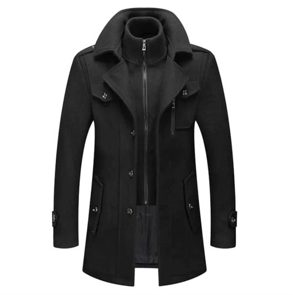 Cold-Resistant Plus Cotton Woolen Men's Jacket JTLFABFASHION