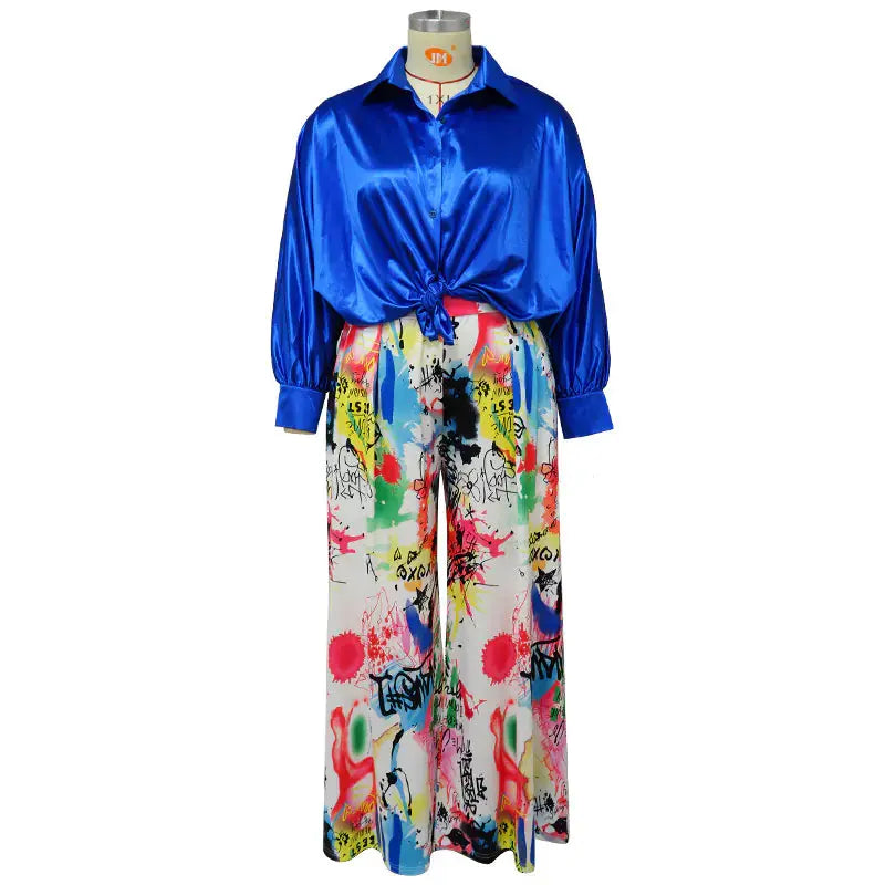 Plus Size L-4XL Women's Fashion Two Piece Outfit JTLFABFASHION