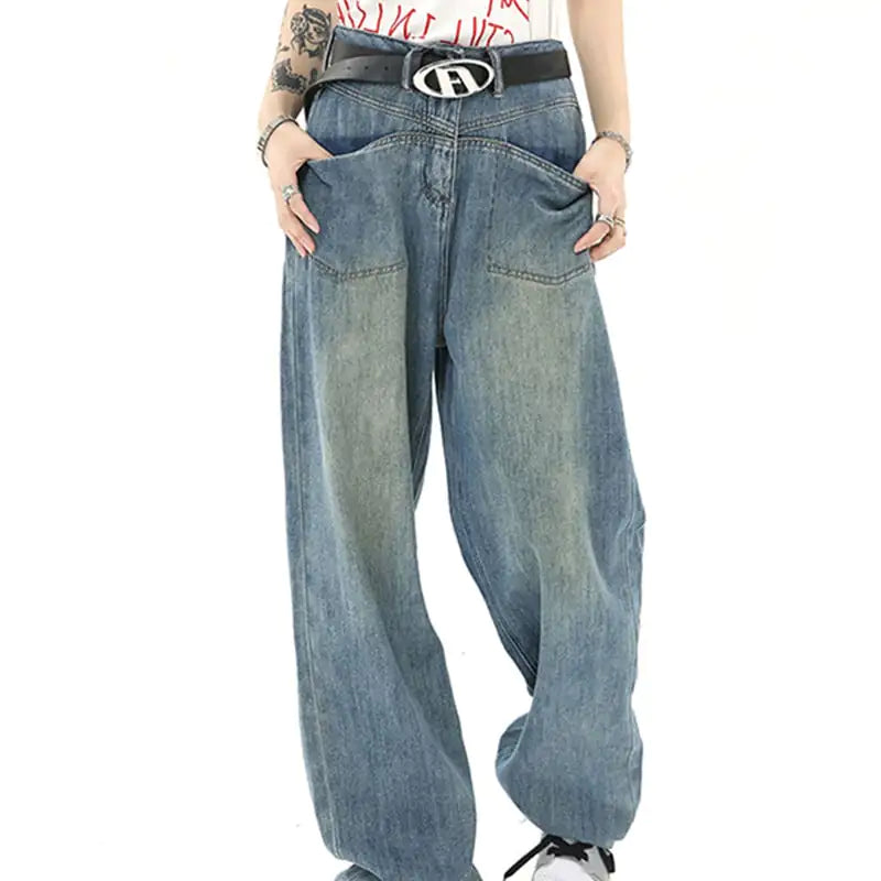 Chic Plus Size Vintage Jeans