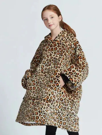Women's Hooded Pullover Sweater Blanket JTLFABFASHION