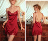 Plus Size Lace Cami Nightgown for Women JTLFABFASHION