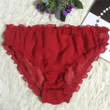 Translucent Silk Triangle Panties for Women JTLFABFASHION