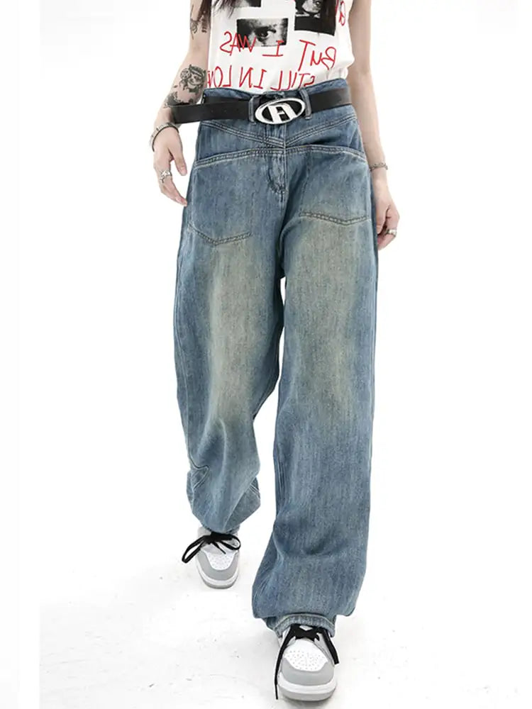 Chic Plus Size Vintage Jeans