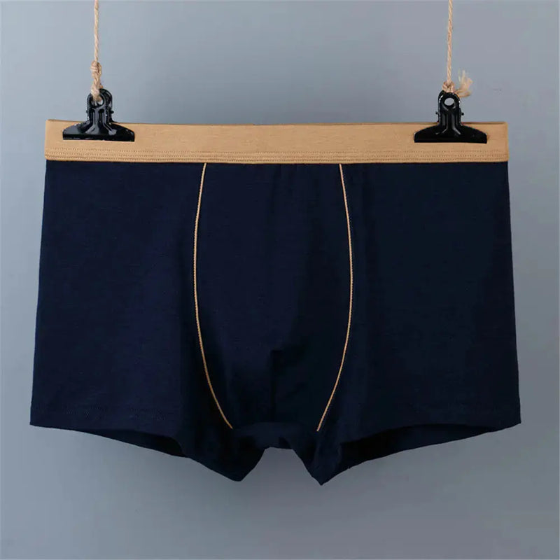 Plus Size Mid-High Waist Slim Boxer Briefs JTLFABFASHION