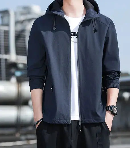 Men's Jacket, Hooded Casual Outerwear Top JTLFABFASHION