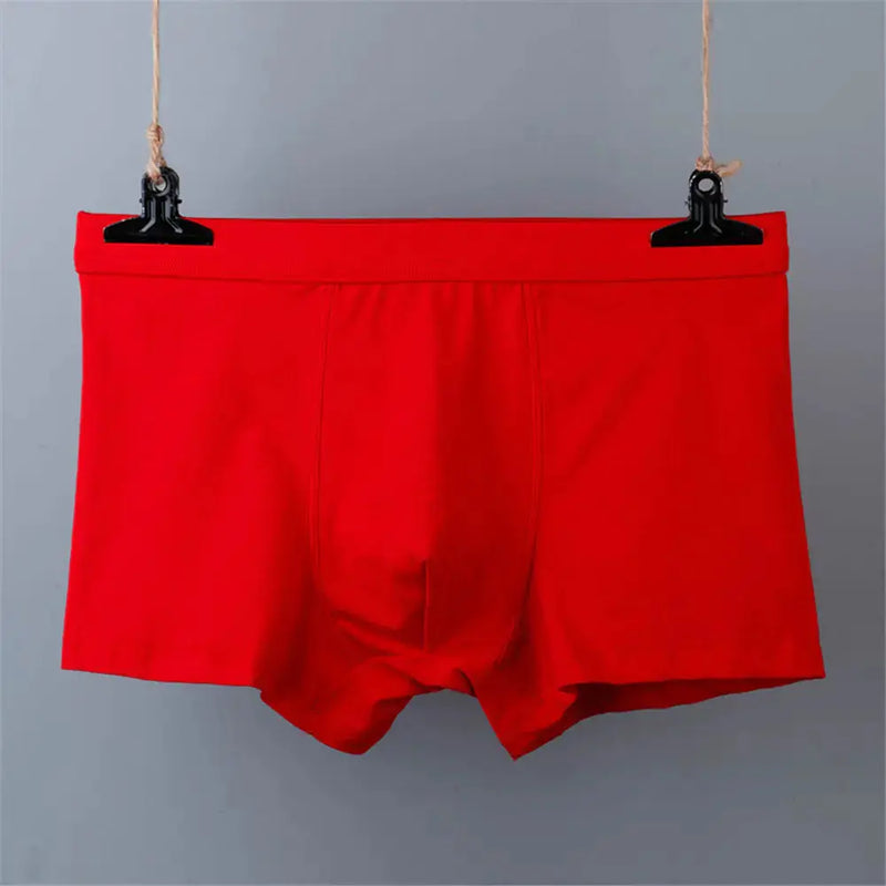 Plus Size Mid-High Waist Slim Boxer Briefs JTLFABFASHION