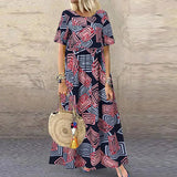 Plus Size Summer Holiday Dress for Women JTLFABFASHION