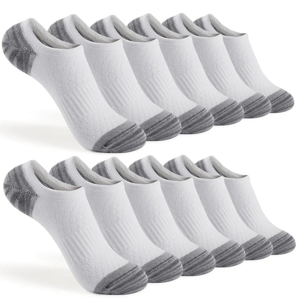 Honeysea Athletic Ankle Socks – Non Slip No Show Socks for Men & Women