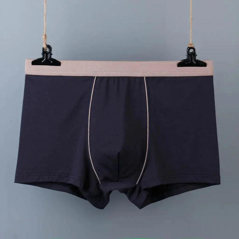 Plus Size Mid-High Waist Slim Boxer Briefs JTLFABFASHION