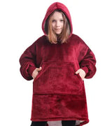 Women's Hooded Pullover Sweater Blanket JTLFABFASHION