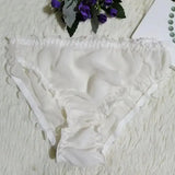 Translucent Silk Triangle Panties for Women JTLFABFASHION