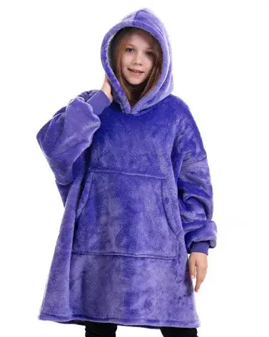 Women's Hooded Pullover Sweater Blanket JTLFABFASHION