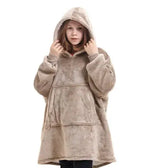 Women's Hooded Pullover Sweater Blanket JTLFABFASHION